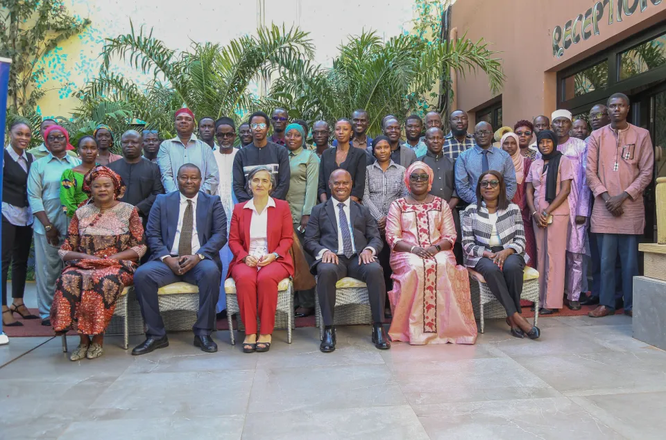 The Chairperson and Vice Chairperson of NHRC, Solicitor General of The Ministry of Justice, EU Ambassador to The Gambia, Head of International IDEA Country Office & Staff and relevant stakeholders.